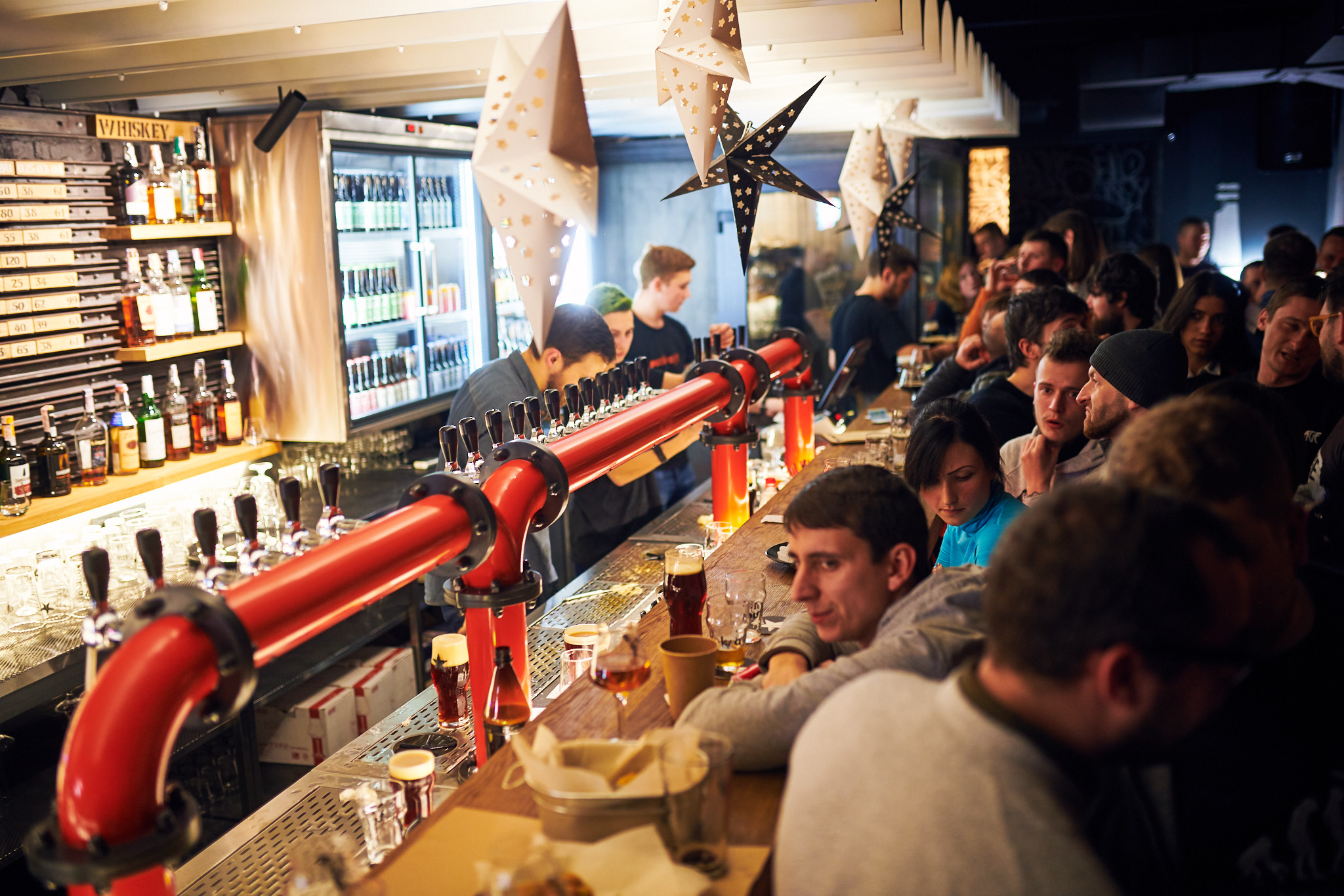 Punkraft craft beer bar in Podil, Kyiv