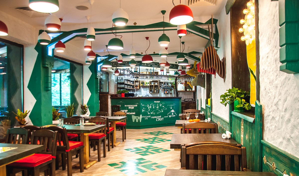 Tsypa Craft Pub in Kyiv, Carpathian craft beer bar