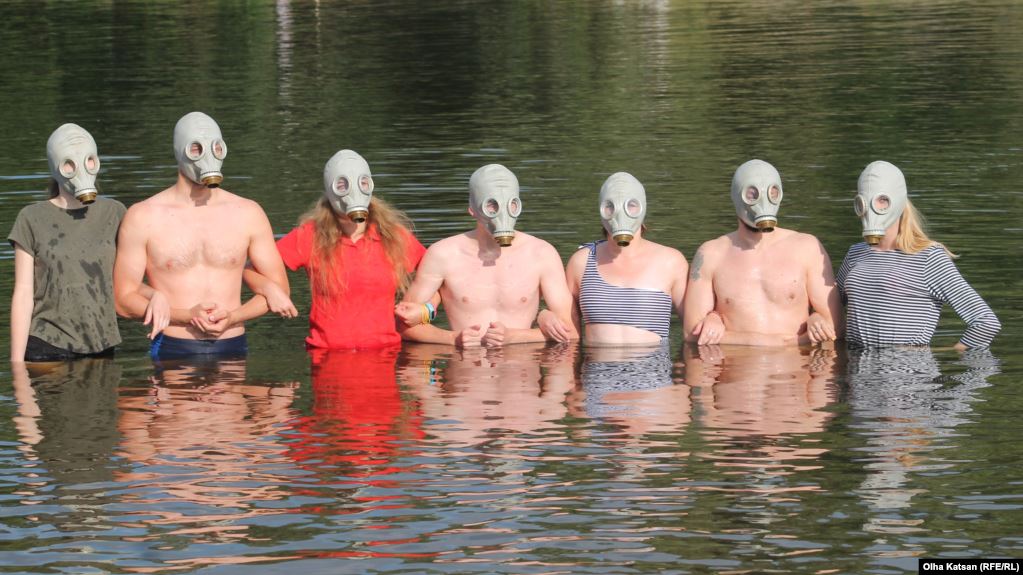 eco protest Dnipro